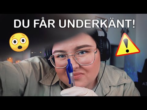 ASMR Cranial Nerve Exam men ALLT går fel... 😳