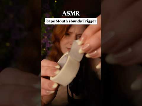 Credit to amazing @batalasasmr 😍Tape trigger mouth sounds asmr 😴