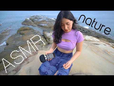 ASMR in Nature OUTDOORS (Public ASMR, yapping)