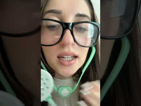 ASMR new doctor here #asmr #asmrdoctor #asmrroleplay