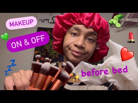 ASMR - Makeup Before Bed (Vero)