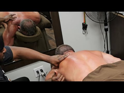 Cowboy's Shoulder Sports Massage (No Music)