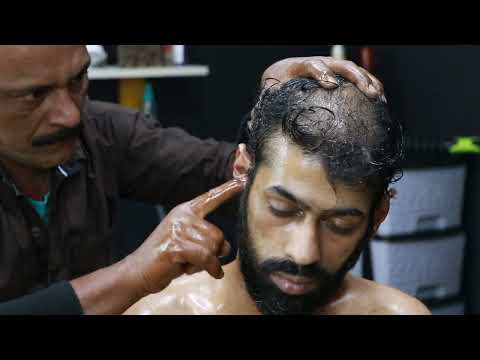 Big Eyes Barber Ear Finger With Foch Foch Sound ASMR | Head And Neck Massage ASMR