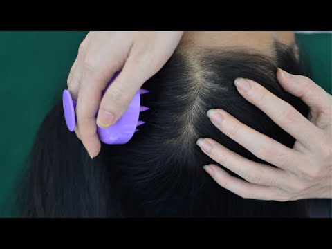 ASMR Scalp Massage - Scalp Scratching Tingles For Relaxation ( No Talking Asmr )