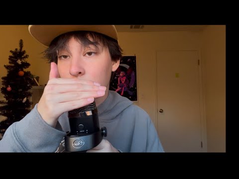 ASMR | cupped/inaudible whispering (blue yeti)