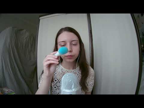 ASMR| English trigger words & food film sounds| Английские слова-триггеры & звуки пищевой пленки🤤