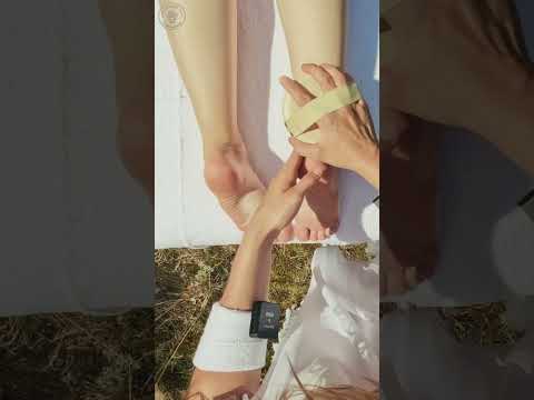 🌿🦶 Refreshing Steps | ASMR Outdoor Foot Massage with Brush – Dominica 🌞✨