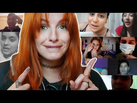 Mis SUSCRIPTORES Hacen ASMR (Y YO REACCIONO!)