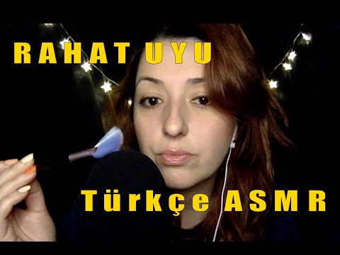 ASMR TÜRKÇE/Uyku Telkini/Mikrofon Fırçalama/Ağız Sesleri(TkTk, Clicking, Lipgloss)/MOUTH SOUNDS