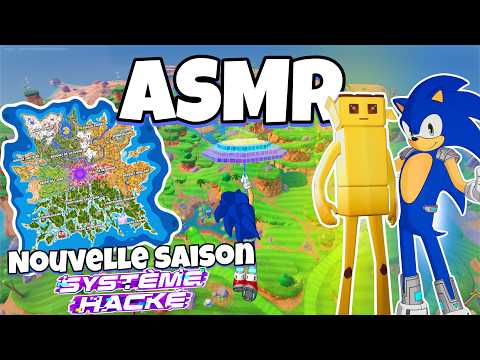 ASMR Français • DECOUVERTE DE LA NOUVELLE SAISON FORTNITE SONIC ! 😴 (SAISON 4 CHAPITRE 7)