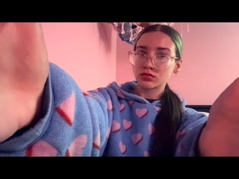 Asmr ~ Fast & Aggressive Scalp Massage (Layered Sounds, Lofi, Hand/ Mouth Sounds, Visuals, Hairplay)