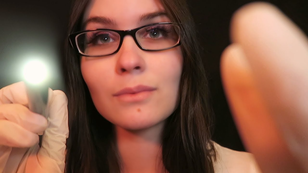 ASMR Close Up Eye Exam