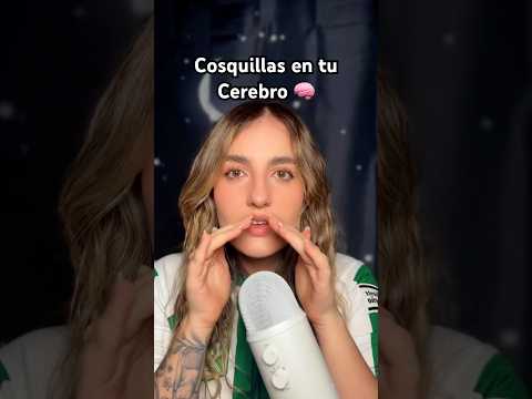Siente cosquillas si o si 🧠 #asmr