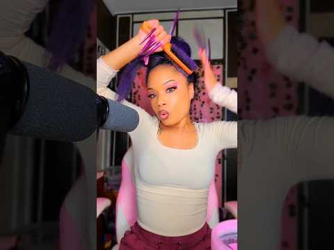 So Fast Hairstyle 😱😳😰 #asmr #shorts #fast #hairtok