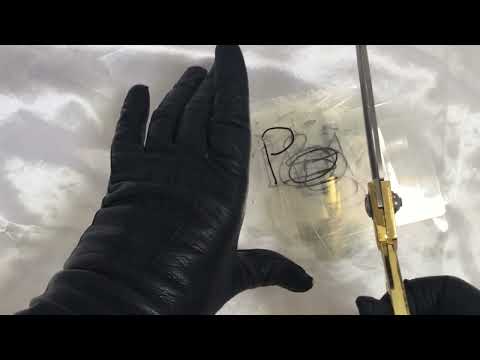 LEATHER GLOVES 🖤  DUTCH 🇳🇱  WRITING ✂✂✂ CUTTING    [[ASMR]]