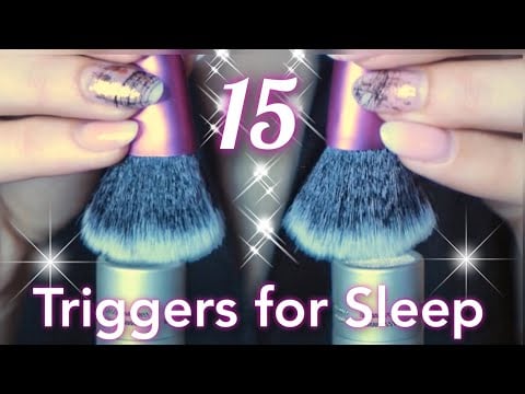 15 X Best ASMR Triggers for Sleep ❤️ Mic Scratching, Cork Tapping, Mic Brushing & more | No Talking
