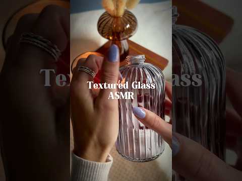 Textured Glass #asmr Which ones your favourite? #tinglytriggers