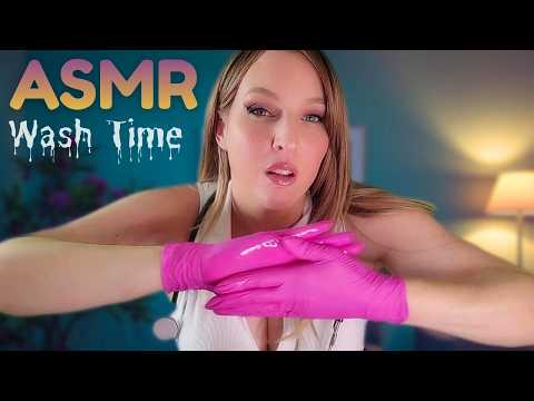 ASMR Night Nurse Bedside Care | Vitals Check, Washing, Shampoo, Lullaby for Deep Sleep (Roleplay)