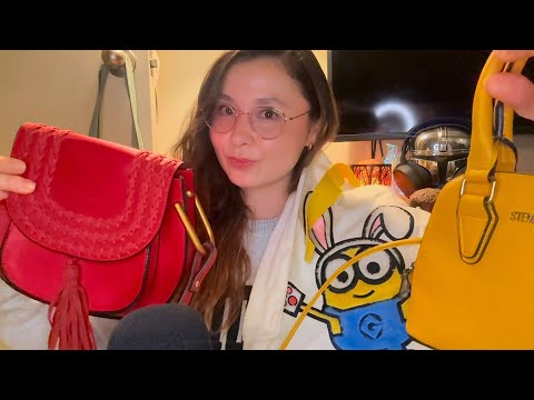 ASMR Tingly Bag Collection: Tapping & Whisper - Classy to Quirky!" 👜 👛 🌟