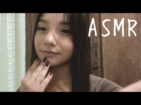 ASMR TAPPING ON MY FACE 