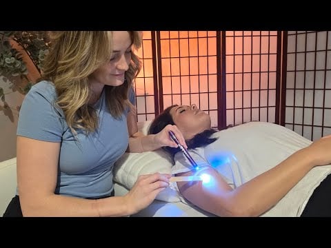 ASMR Dermatologist Skin Analysis With Sample Testing & Scalp Exam | Sharp or Dull, Magnifying Glass 