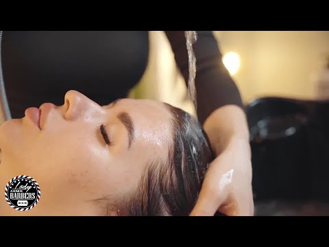 Glamorous ASMR Barber Massage by Lady Nisa