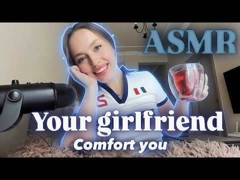 ASMR Your Girlfriend Takes Care of You After a Long Day 🤍