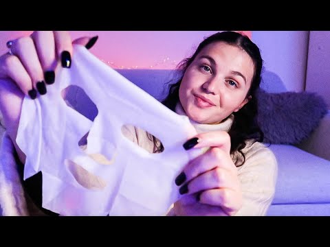 ASMR POV : Ta grande soeur fait ta skincare du soir