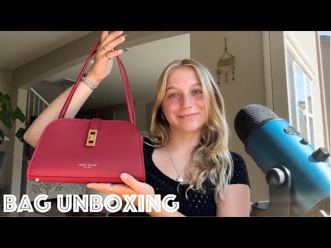 ASMR: Unboxing A Teddy Blake purse 👜