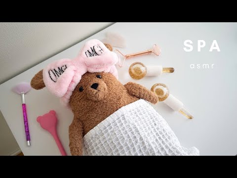 ASMR suomi | Kasvohoito & Vartalohoito Spa Treatment roleplay - АСМР ролевая игра спа уход