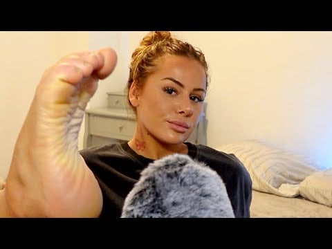 ASMR WITH MY FEET (massage feet, massage pieds)  😴 