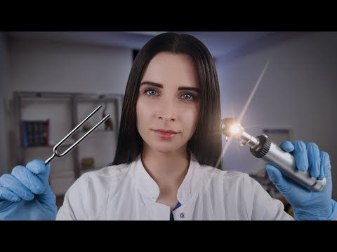 ASMR Deutsch Arzt Roleplay: Intensiver Hörtest beim Ohrenarzt (German ASMR)
