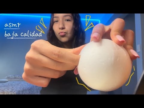 asmr de tan baja calidad que puedes escuchar de fondo si estás aburrido 🥱