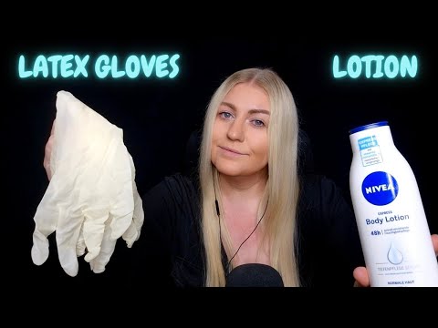 ASMR STICKY GLOVE SOUNDS