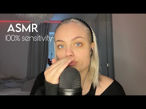 ASMR Mouth sounds at 100% sensitivity | Intense mouth sounds