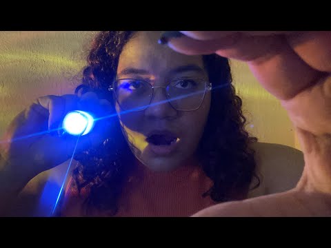 ASMR EXAME DE NERVOS CRANIANOS 🧠💕