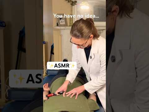 Your moment of ✨zen✨ #chiropracticasmr #satisfyingsounds #asmr