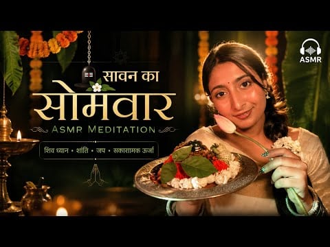 ASMR | Sawan Somvar — pause, pray & believe . 