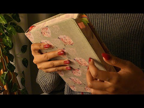 ASMR this book cover has a nice texture 📖🌸🤍