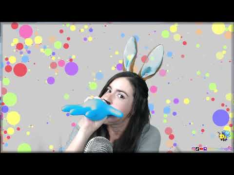 ASMR- Bunny with Glove Fail