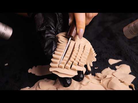 ASMR The Most Satisfying Kinetic Sand Triggers for Sleep (No Talking)
