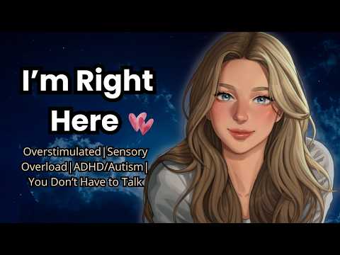 [F4A] Your Girlfriend Comforts You When You're Overstimulated ❤️ [Sleep Aid] | Girlfriend ASMR