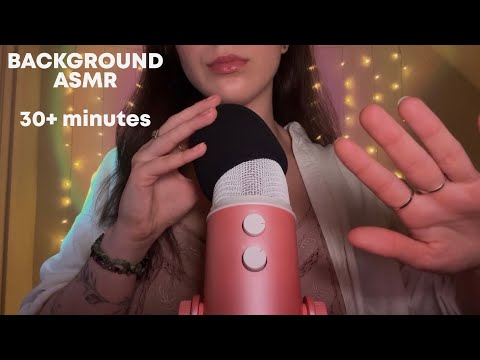 Background ASMR (studying, working, reading etc) with NO TALKING