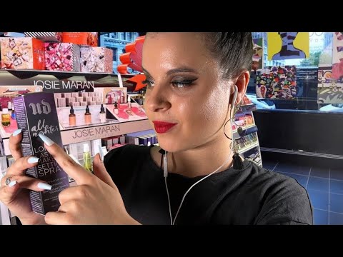 ASMR Dependienta de Sephora te recomienda productos y te maquilla 🙄