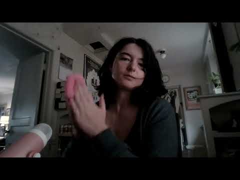 the most chaotic ASMR ive ever made *getting interrupted several times* | show n tell(?)