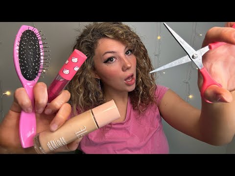 ASMR FASTEST ROLEPLAYS- HAIR, NAILS, MAKEUP, SKINCARE❣️🥵