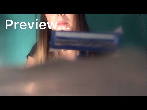 ASMR for men realistic beard trim face shaving and men’s haircut scissor clipping and spray bottle