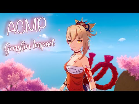 [АСМР | ASMR] Играем В Геншин Импакт | Ёимия | ОЧЕНЬ БЛИЗКИЙ ШЁПОТ |Letsplay Genshin Impact |Yoimiya