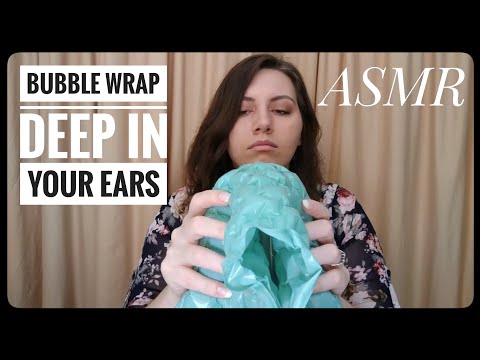 Bubble Wrap Deep in Your Ears ASMR (Aggressive)