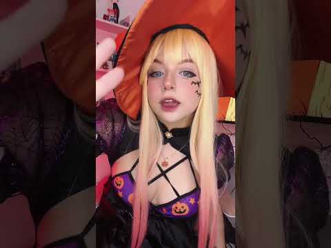 Marin bruxinha #asmr #cosplay #halloween #roleplay #anime